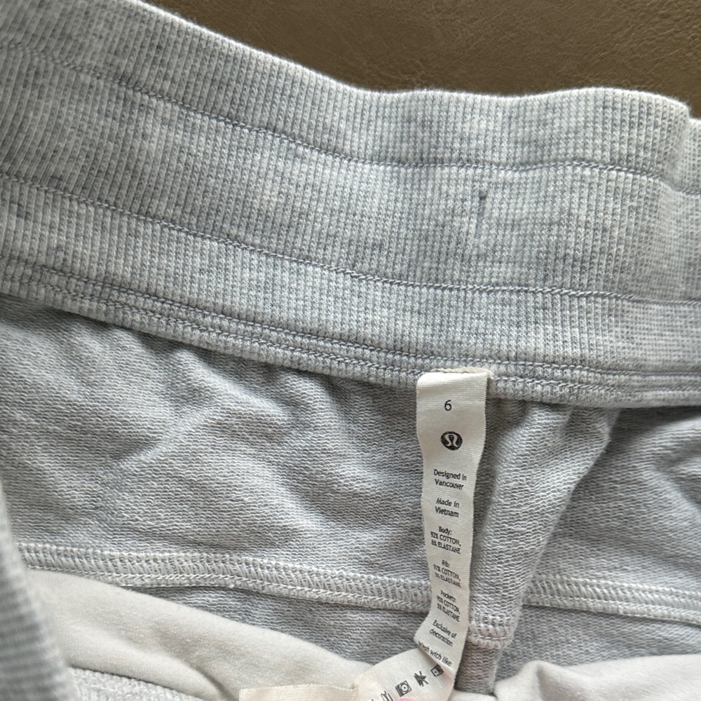 Lululemon Athletica Light Gray Joggers - Picture 2 of 5
